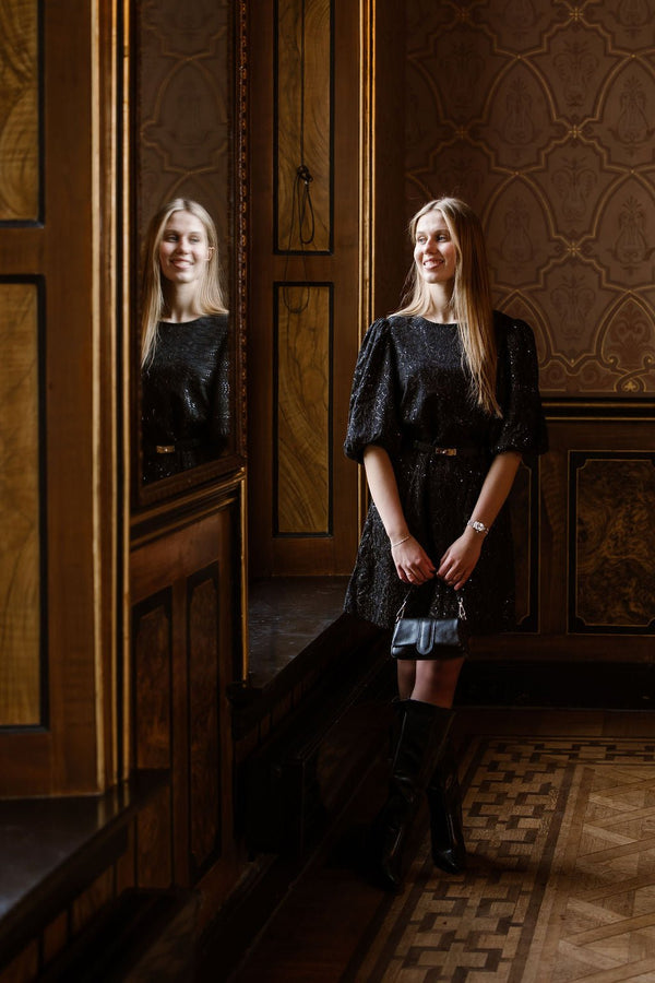 Nadira dress black - Bij Keesje - FLURESK