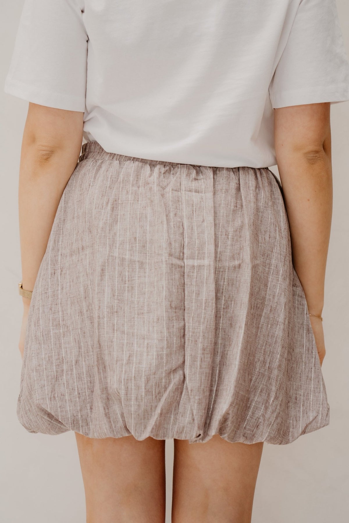 Naime Skirt Walnut - Bij Keesje - FLURESK - Rokken