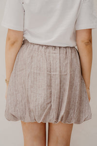 Naime Skirt Walnut - Bij Keesje - FLURESK - Rokken