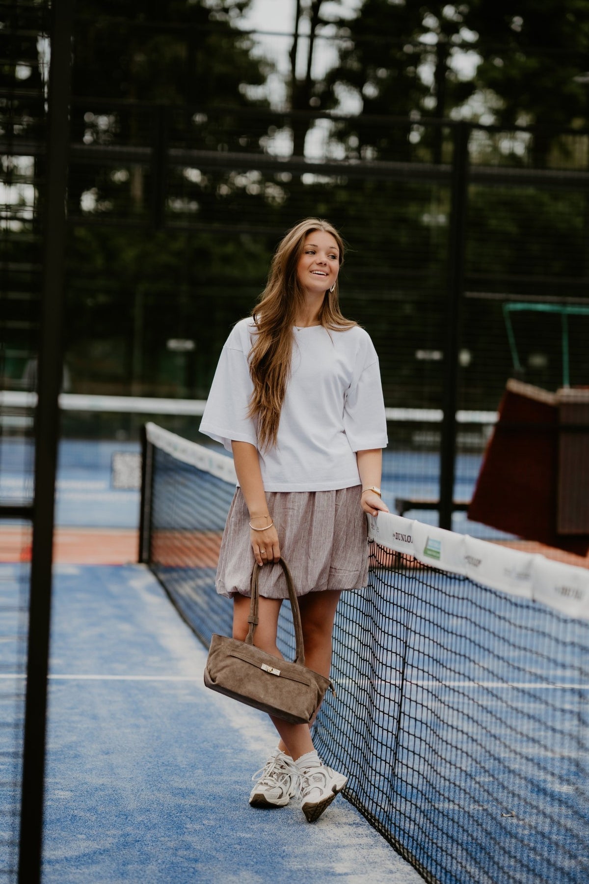 Naime Skirt Walnut - Bij Keesje - FLURESK - Rokken