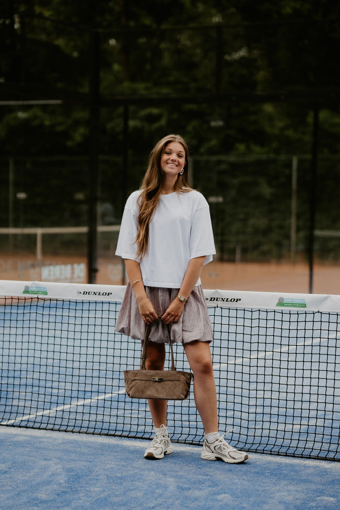Naime Skirt Walnut - Bij Keesje - FLURESK - Rokken