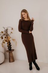 Naka dress brown