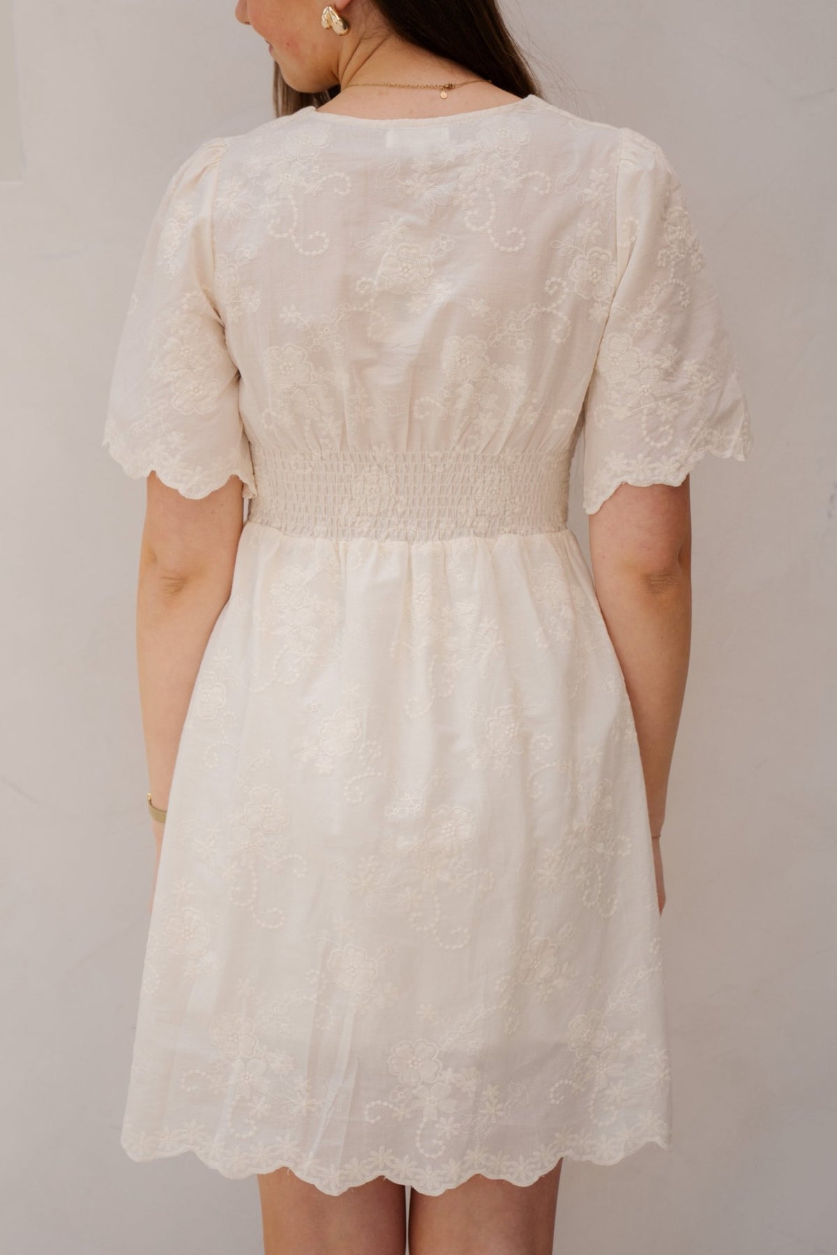 Nala jurk beige - Bij Keesje - Bij Keesje - Jurk