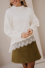 Natanja lace top white