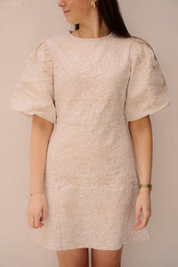 Nella jurk beige - Bij Keesje - Bij Keesje - Jurk