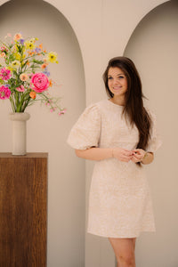 Nella jurk beige - Bij Keesje - Bij Keesje - Jurk