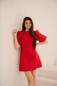 Nella jurk rood - Bij Keesje - Bij Keesje - Jurk