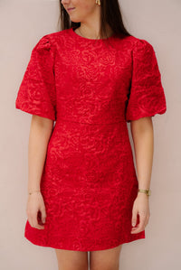 Nella jurk rood - Bij Keesje - Bij Keesje - Jurk