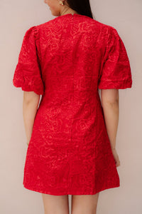 Nella jurk rood - Bij Keesje - Bij Keesje - Jurk