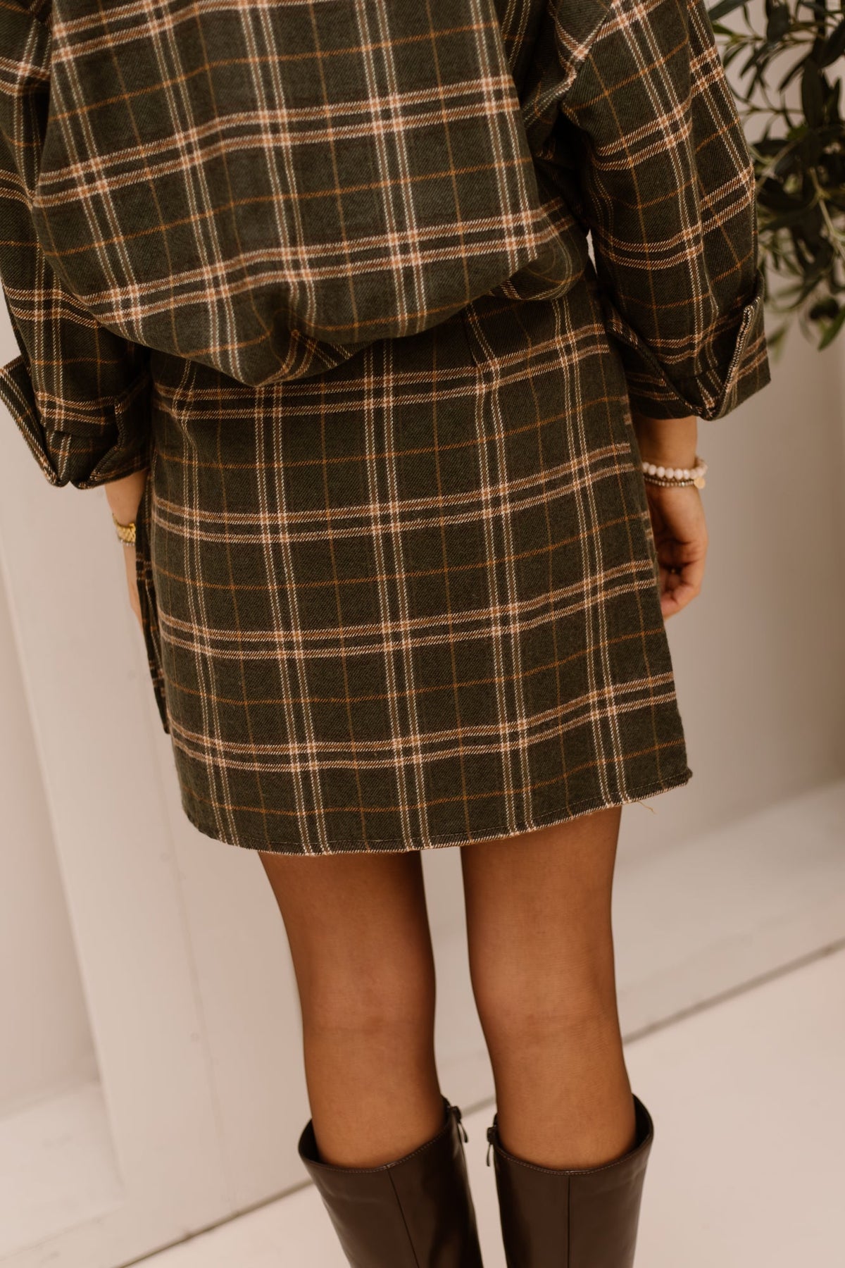 Nerina Ruitjes rok groen - Bij Keesje - Bij Keesje - Rok