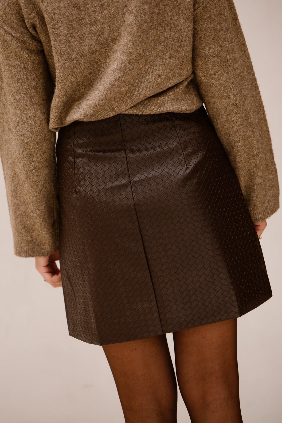 Netta skirt brown - Bij Keesje - Bij Keesje - Rok