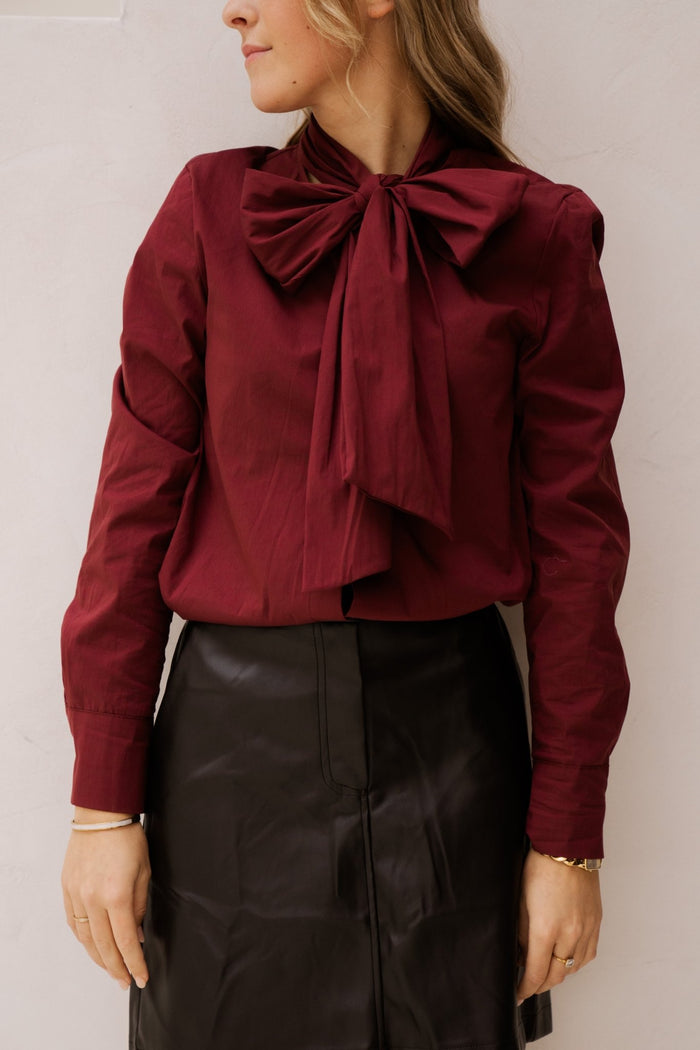 New Coronne blouses bordeaux - Bij Keesje - Amelie & Amelie