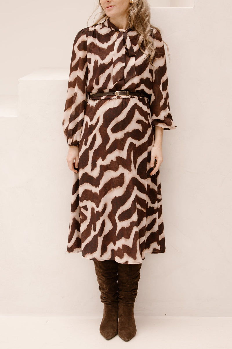 New halesia dresses Choco/Gesso - Bij Keesje - Amelie & Amelie