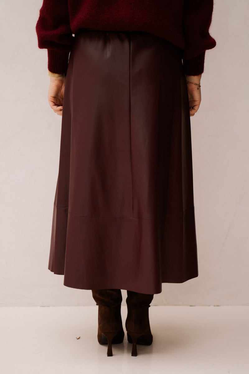 New Maria skirt bordeaux - Bij Keesje - Amelie & Amelie