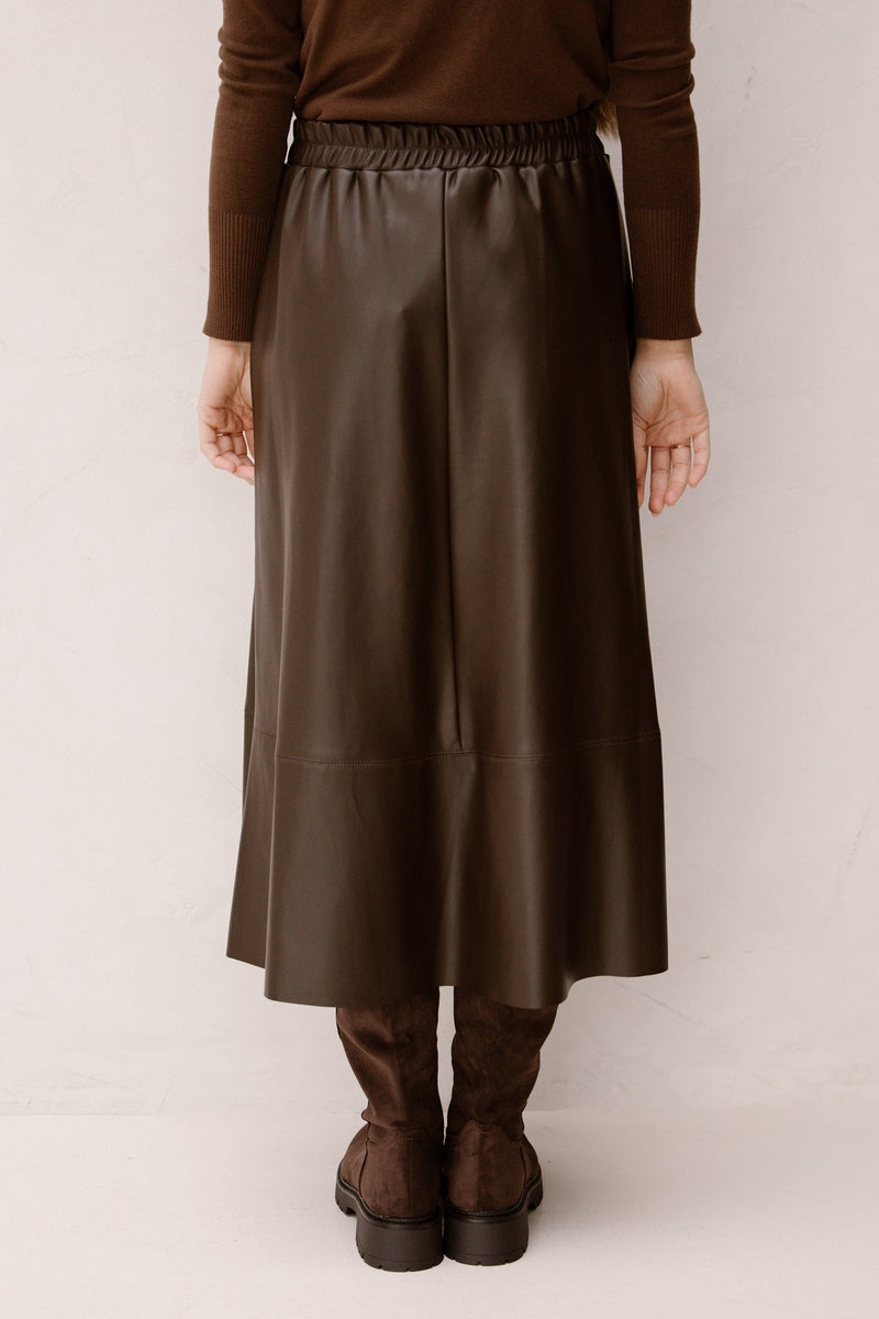 New Maria skirt bruin - Bij Keesje - Amelie & Amelie