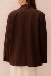 Nikkie blazer bruin - Bij Keesje - Bij Keesje - Blazer