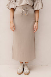 Nina skirt travel lurex champagne - Bij Keesje - Kimara - rok