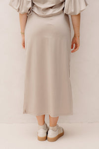 Nina skirt travel lurex champagne - Bij Keesje - Kimara - rok
