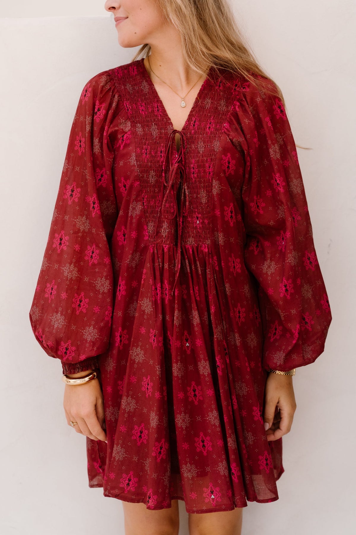 Niva Dress Tango Blush/Bright Pink - Bij Keesje - FLURESK - Jurk