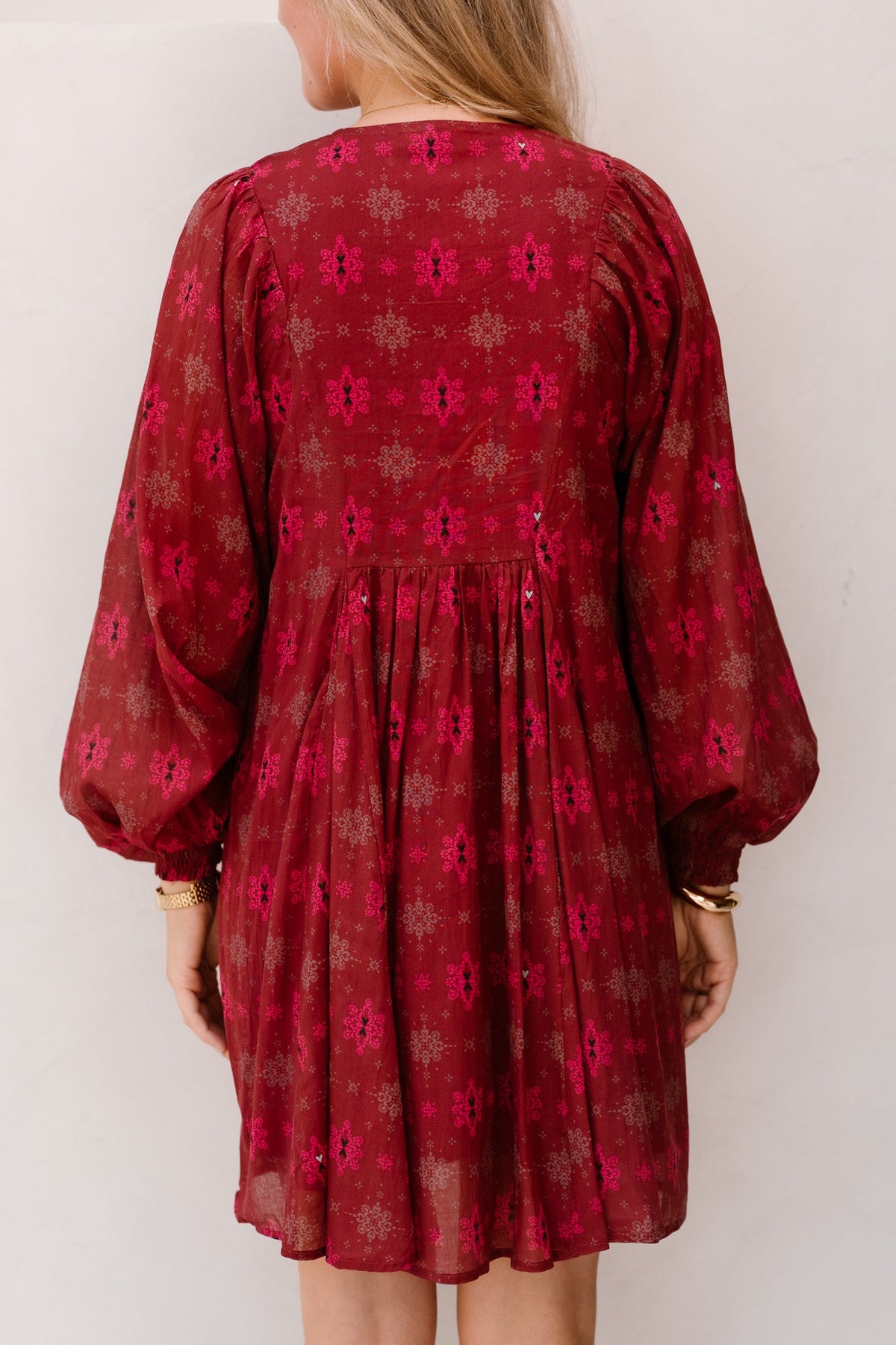 Niva Dress Tango Blush/Bright Pink - Bij Keesje - FLURESK - Jurk