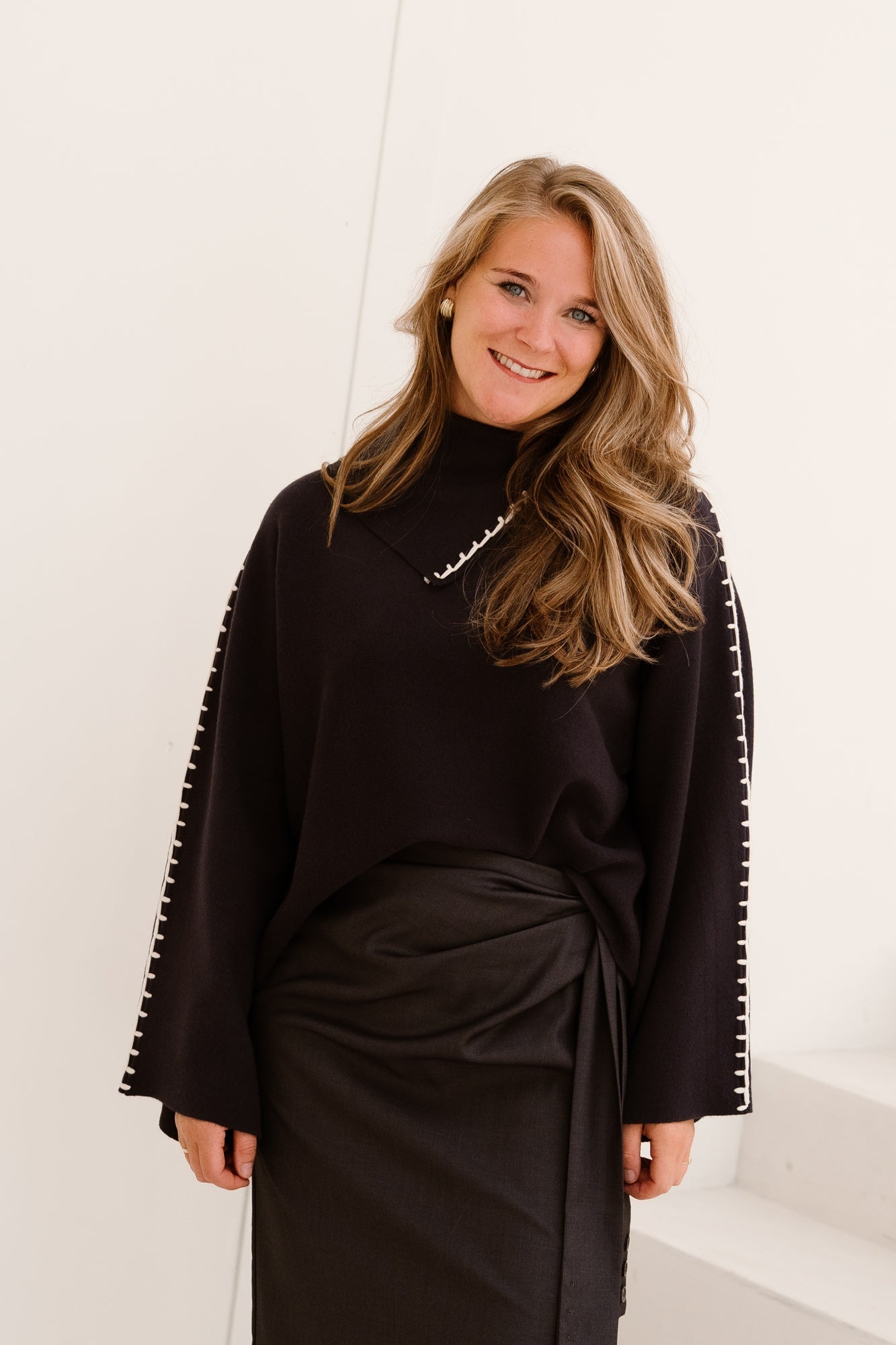 Nofelio Sweater Anthracite - Bij Keesje - Ange - Trui