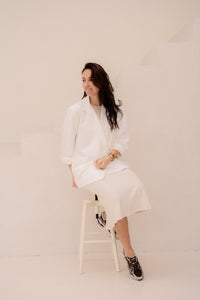 Nola top beige - Bij Keesje - Bij Keesje - Top