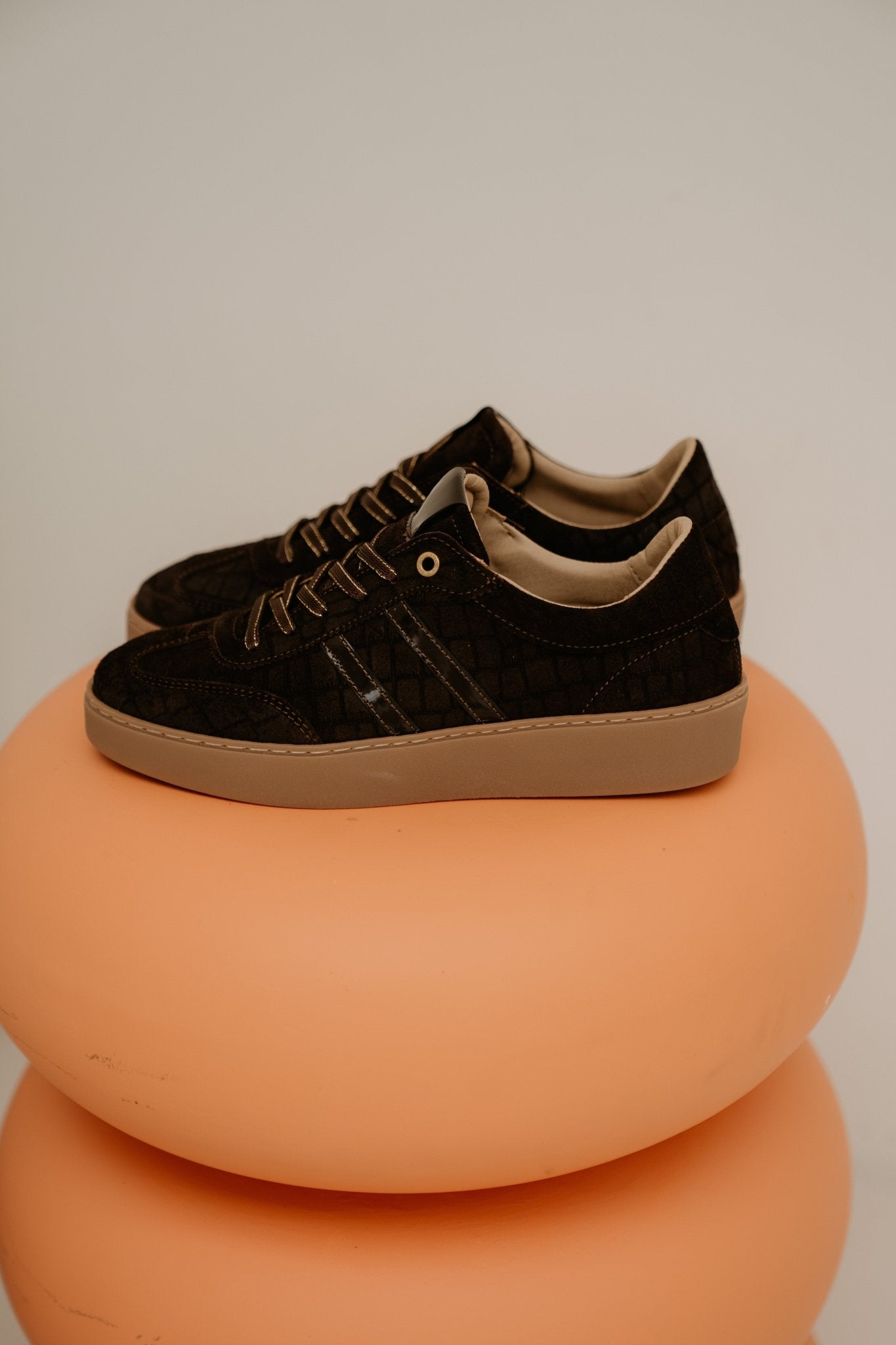Nynke sneaker brown - Bij Keesje - Tango - Schoenen