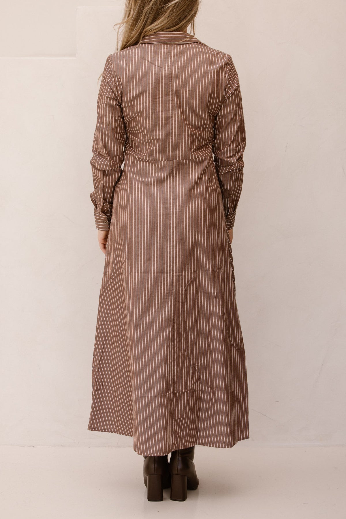 Objadane cocoa brown stripes - Bij Keesje - Object