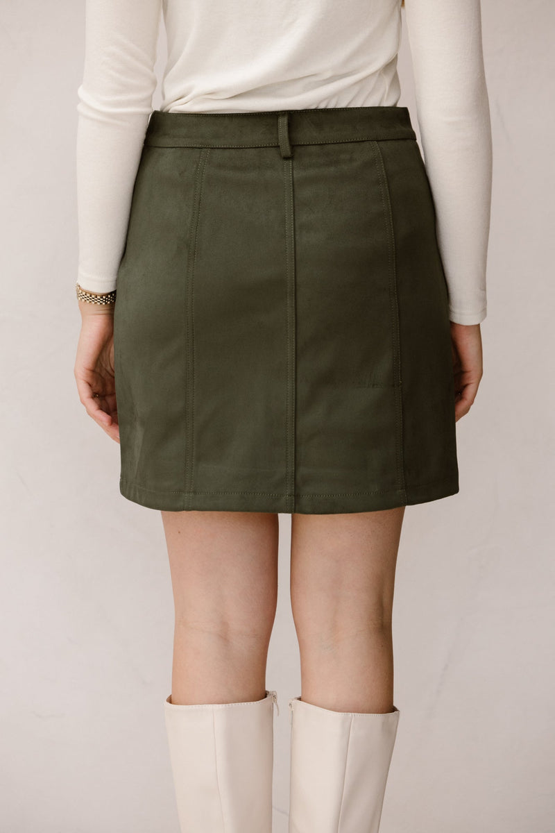 Objallie hw short skirt kambaba - Bij Keesje - Object