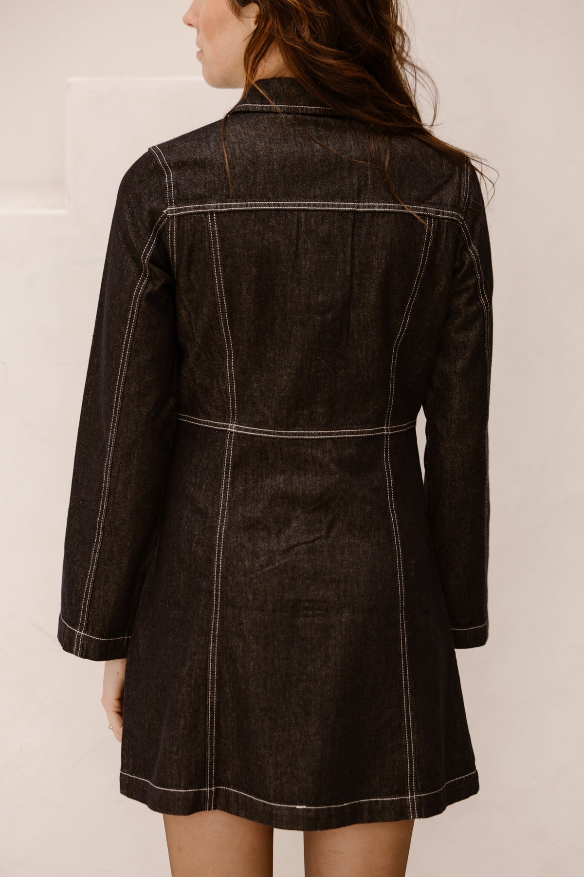 Objanita dark denim dress - Bij Keesje - Object