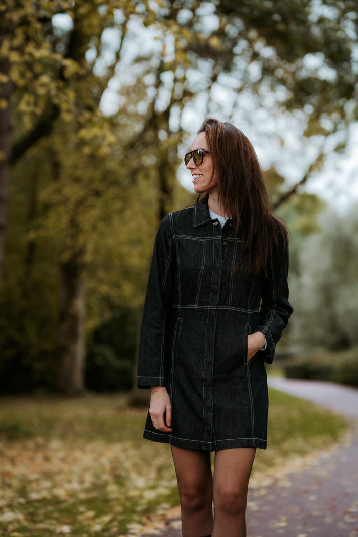Objanita dark denim dress - Bij Keesje - Object