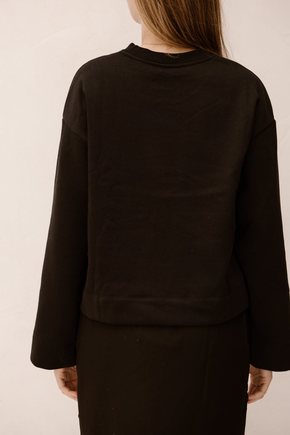 Objcarly sweat top zwart - Bij Keesje - Bij Keesje