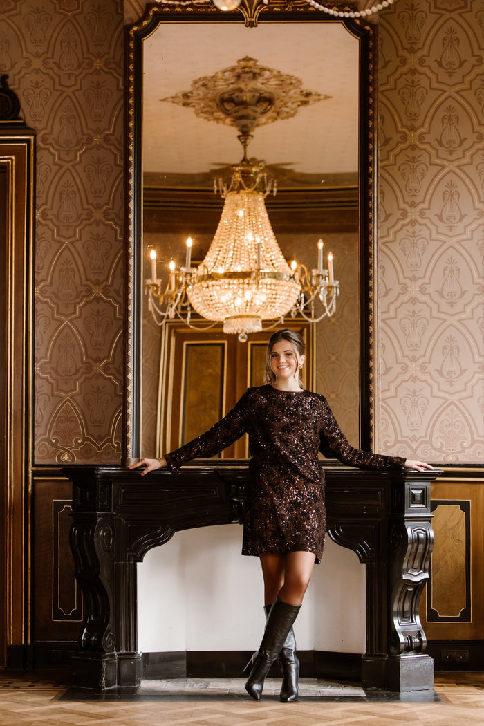 Objeden short skirt brown - Bij Keesje - Object