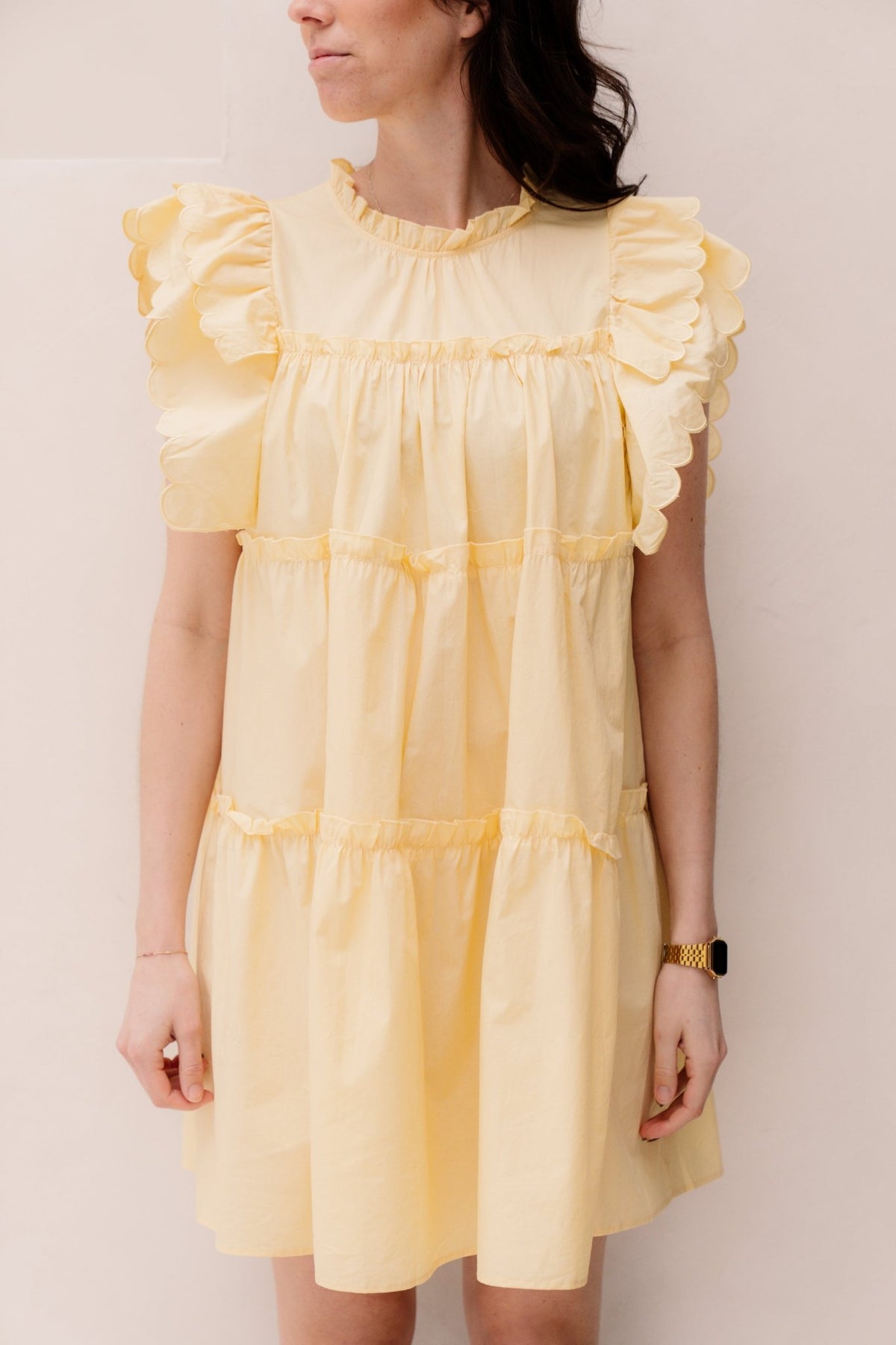 Objhope S/L Dress Sunlight - Bij Keesje - Object - Jurk