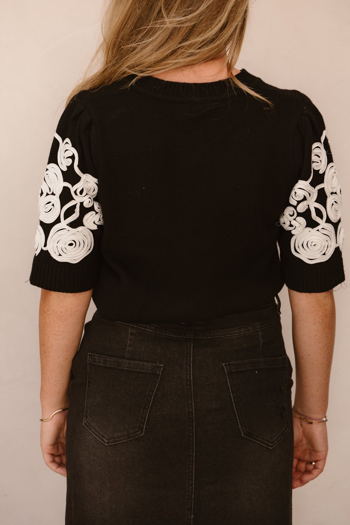 Objjane 2/4 cardigan black - Bij Keesje - Object