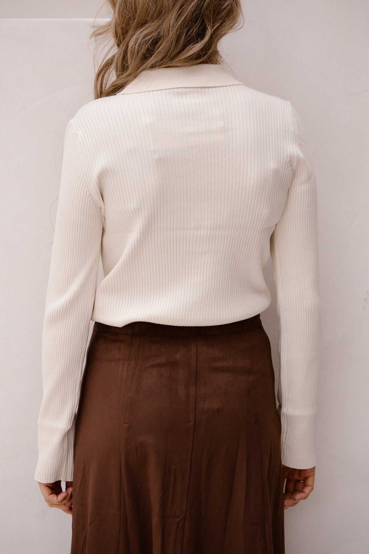 Objkelly Polo Knit Pullover Noos Birch - Bij Keesje - Object