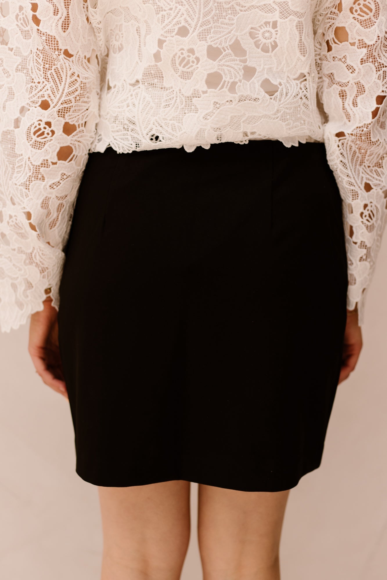 Objlisa MW Mini Skirt Black - Bij Keesje - Object - Rokken
