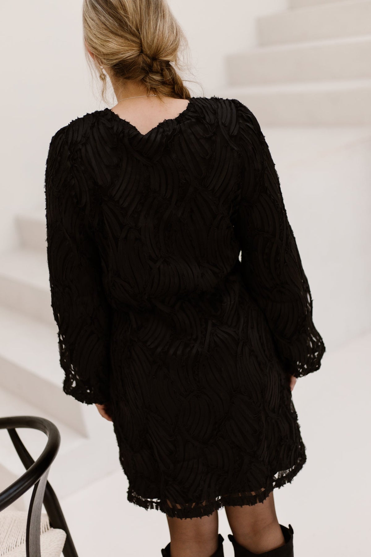 Objlucie luka dress black - Bij Keesje - Object - Jurk