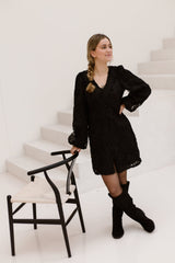 Objlucie luka dress black