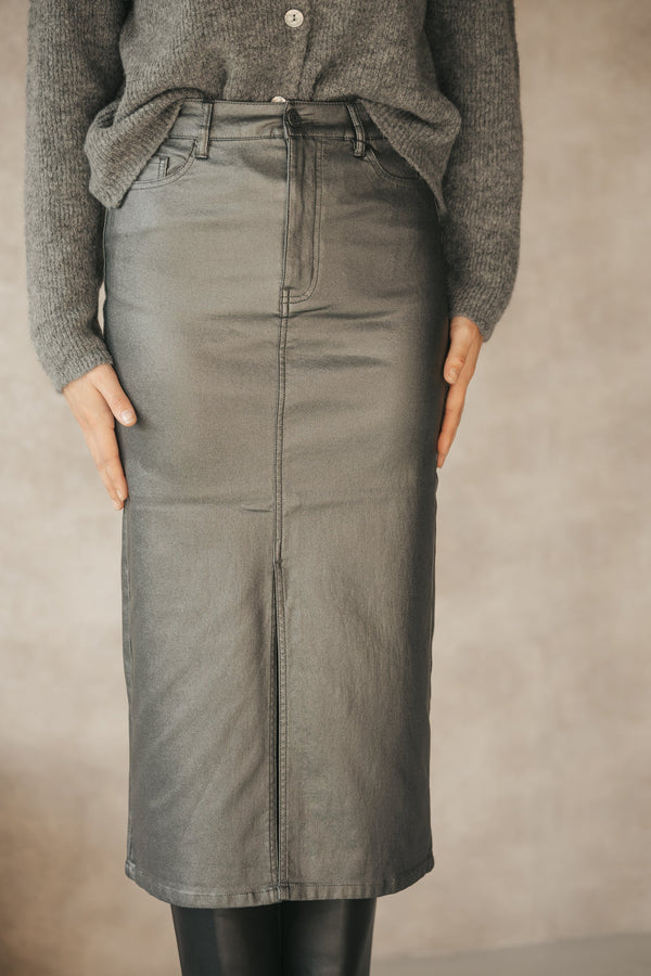 Objnaya coated skirt - Bij Keesje