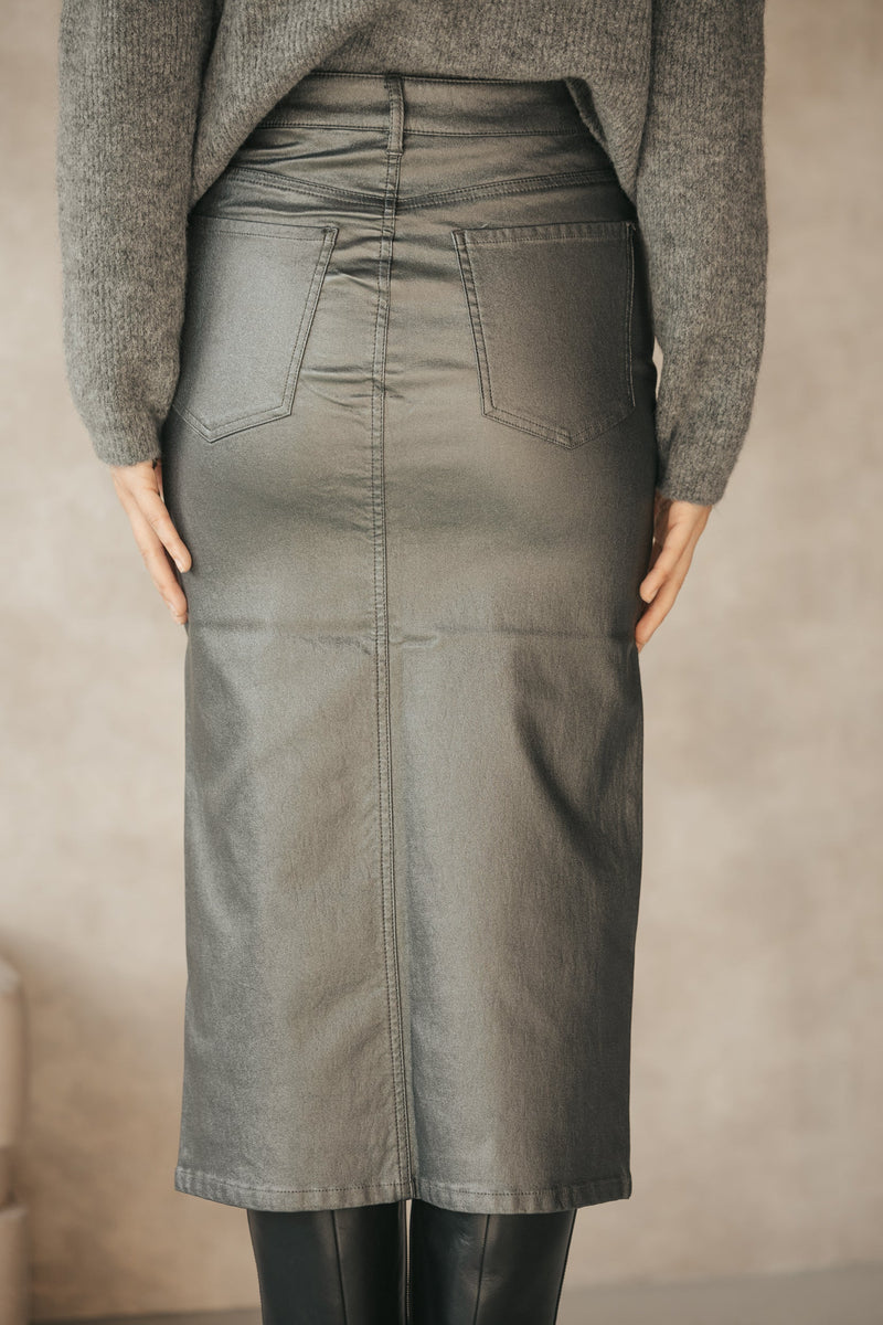 Objnaya coated skirt - Bij Keesje