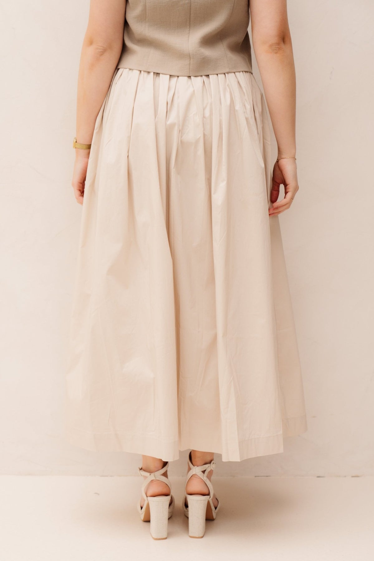 Objpaige HW Skirt Humus - Bij Keesje - Object - rokken