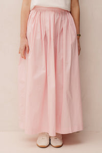 Objpaige HW Skirt Pale Lilic - Bij Keesje - Object - rokken