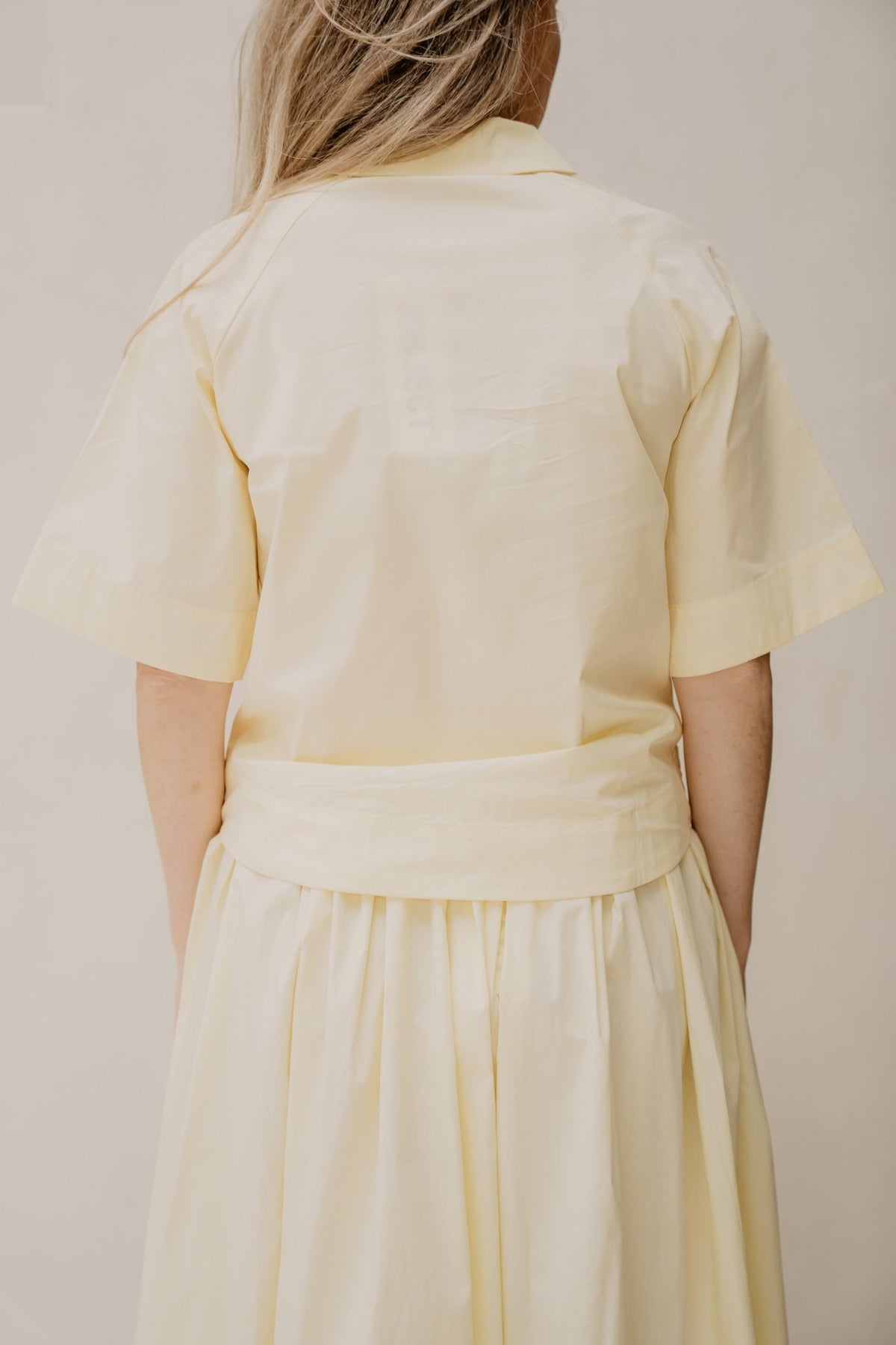 Objpaige RE Shirt Pastel Yellow - Bij Keesje - Object - Blouse