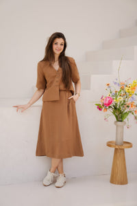 Objrini Mathilda 2/4 Blazer Toasted Coconut - Bij Keesje - Object - Blazer