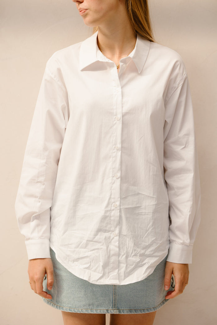 Objtutta lo L/S Shirt noos white - Bij Keesje - Object