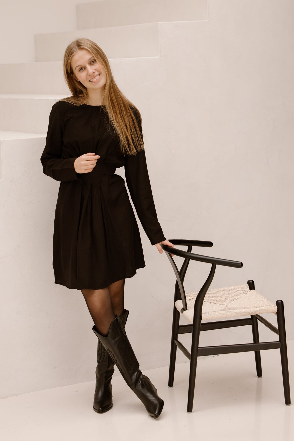 Objyui short Dress Black - Bij Keesje - Object