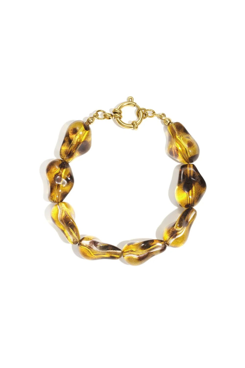 Oda armband retro bruin - Bij Keesje - Bij Keesje - accessoires