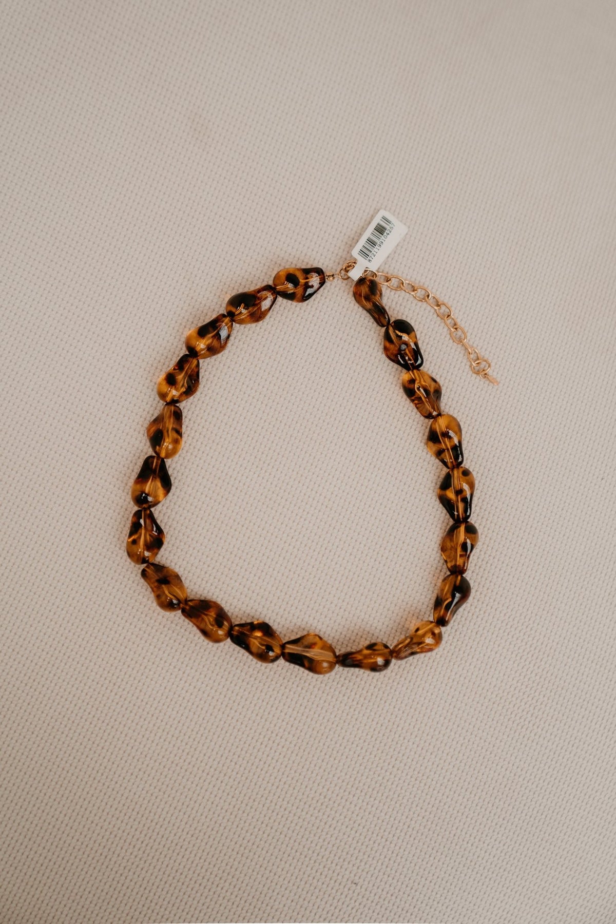 Oda ketting retro bruin - Bij Keesje - Bij Keesje - accessoires