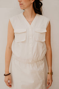 Odessa Gilet Sand - Bij Keesje - G - maxx - Gilet